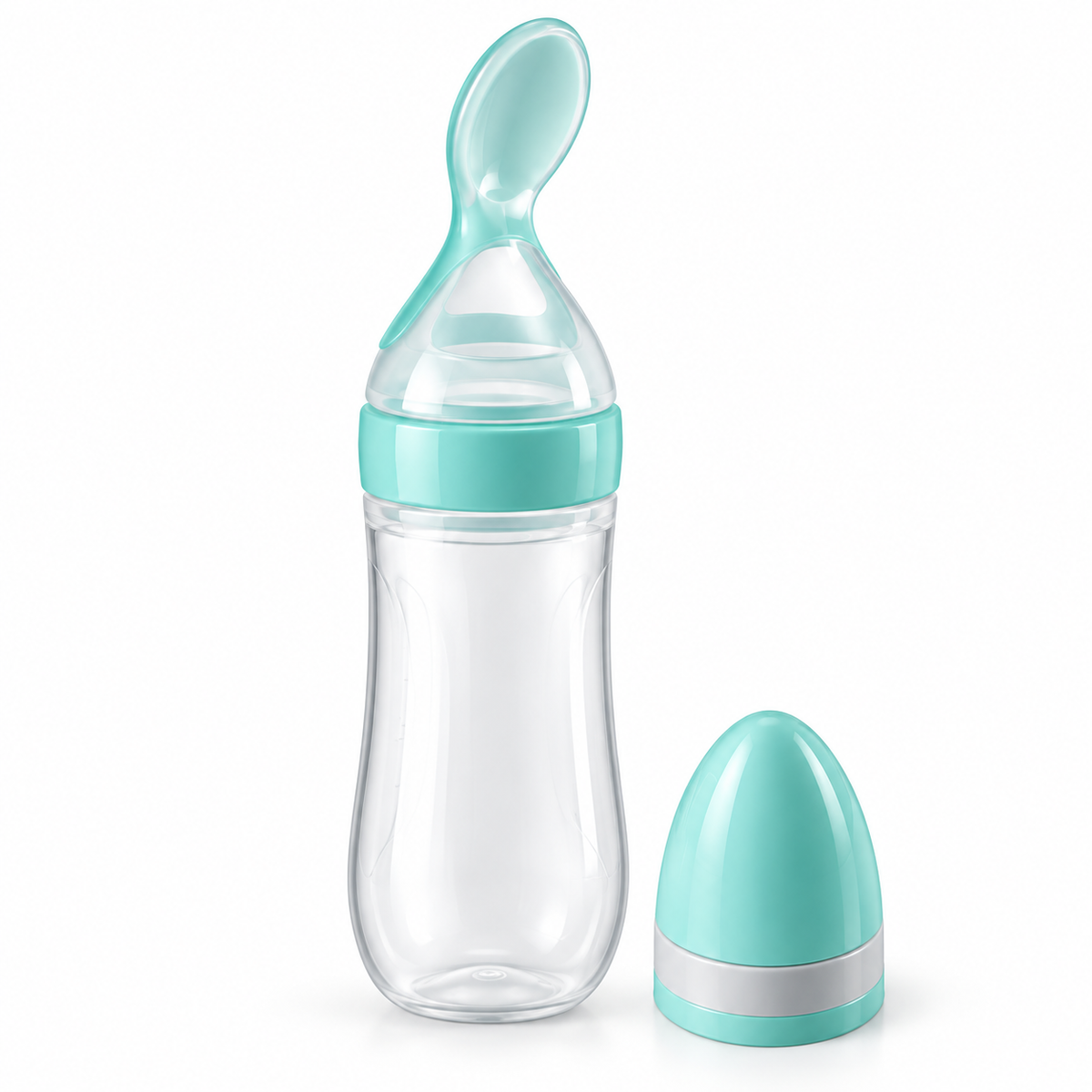 Squeeze Spoon Feeder for Mess-Free Meals